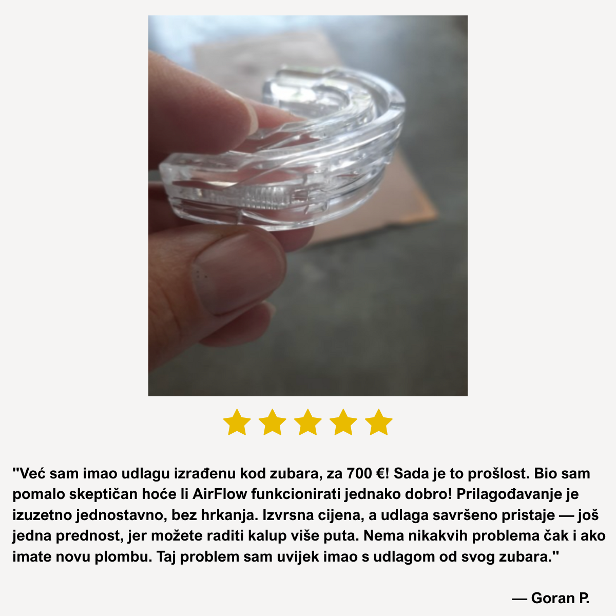 AirFlow™ – Uređaj protiv hrkanja i apneje u snu