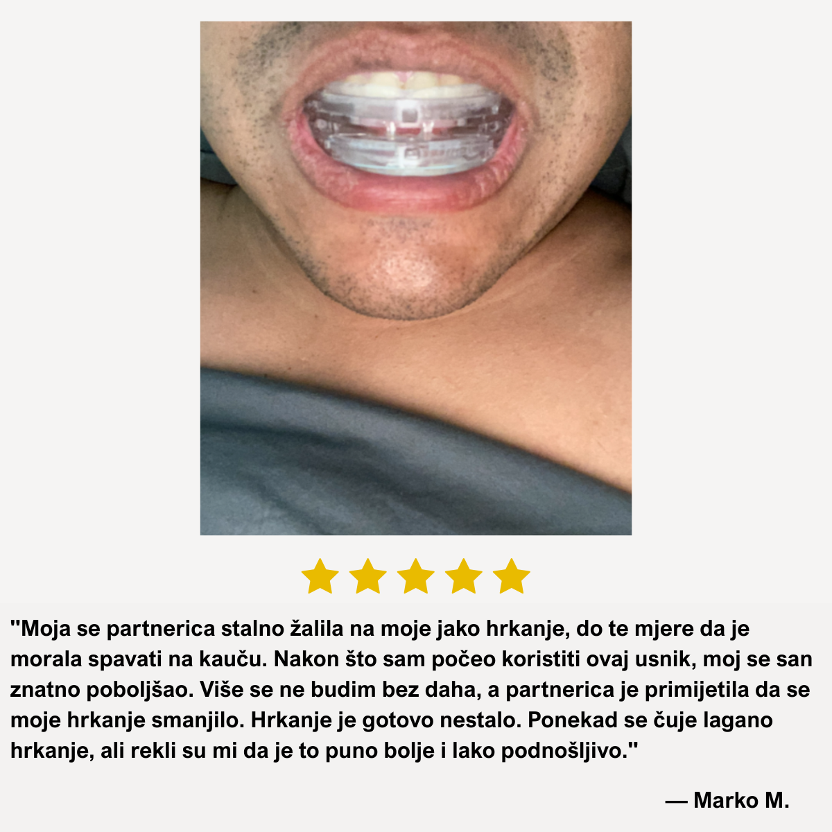 AirFlow™ – Uređaj protiv hrkanja i apneje u snu